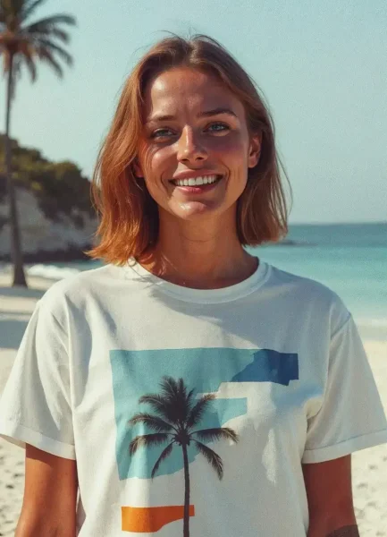 Product Print Screen T-Shirt Image